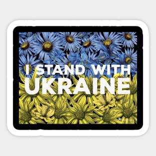 I STAND WITH UKRAINE Sticker